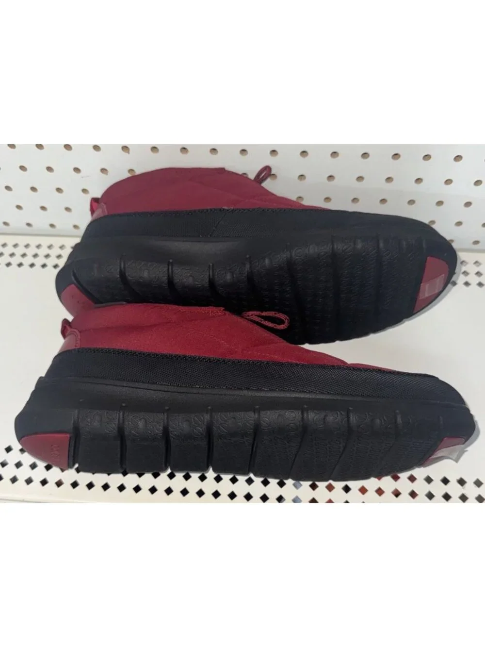 Cole Haan Generation Zerogrand Rec Mid Mens Faux Fur Lined Slippers Size 12 Red